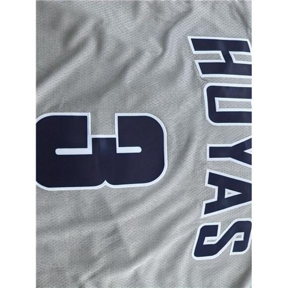 NEW Georgetown Hoyas #3 Allen Iverson Basketball Jersey, Men's - Picture 4 of 5